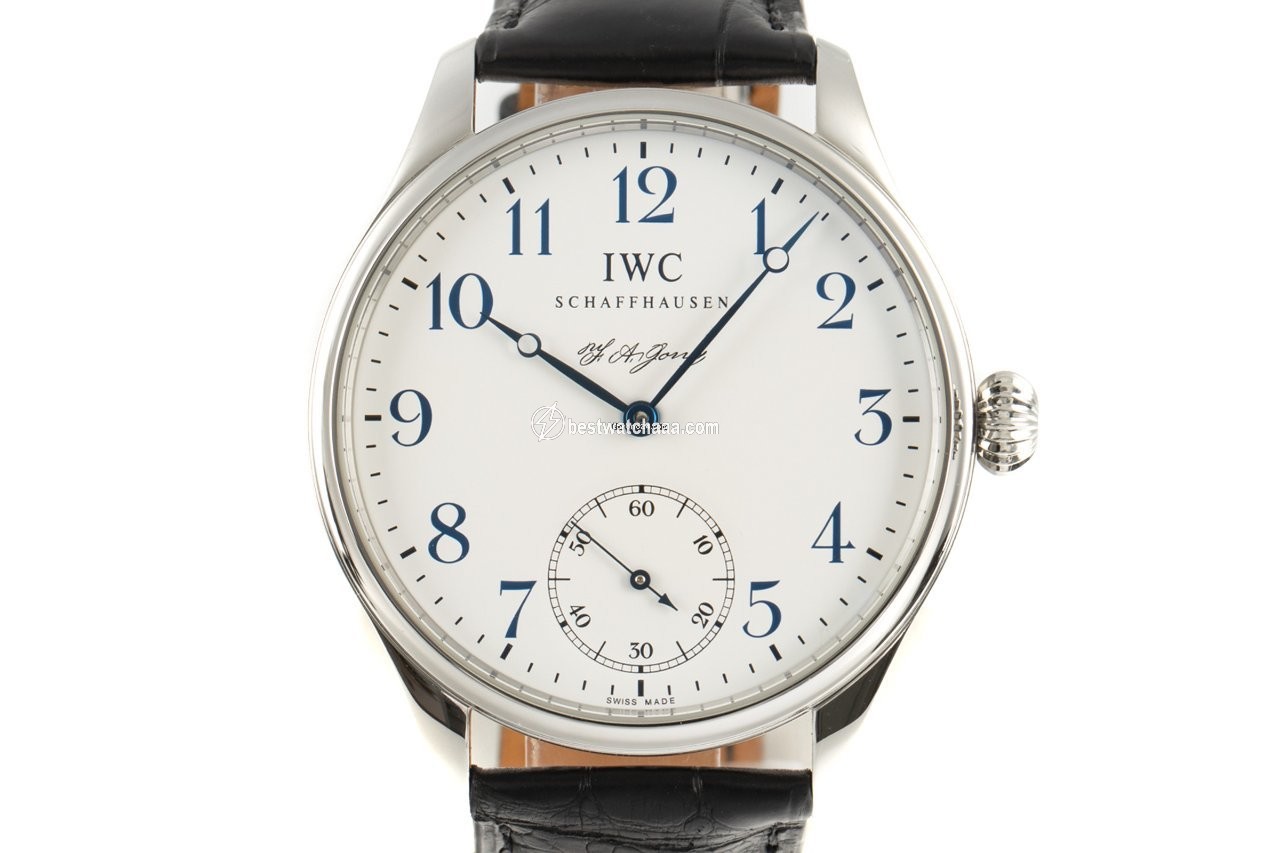IWC Portuguese Hand-Wound Mens watch Unisex Manual winding Steel 5442