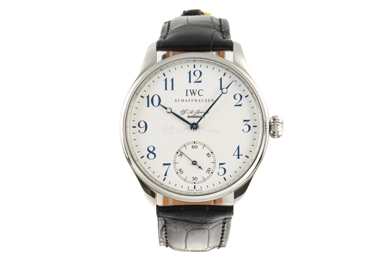 IWC Portuguese Hand-Wound Mens watch Unisex Manual winding Steel 5442 - gallery