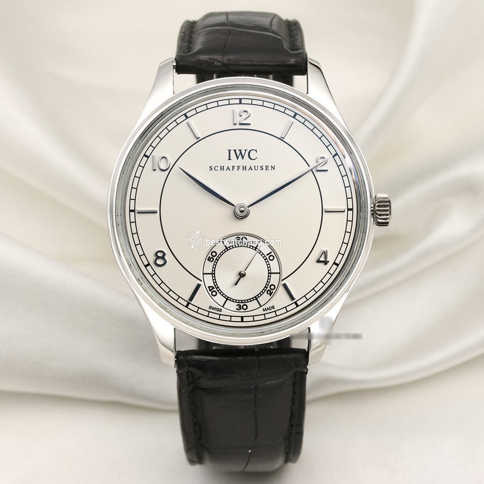 IWC Portuguese Hand-Wound Mens watch Unisex Manual winding Platinum IW544505