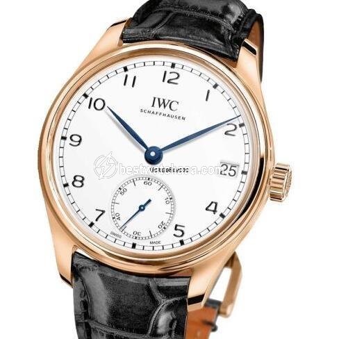 IWC Portuguese Hand-Wound Mens watch Unisex Manual winding Rose gold IW510211