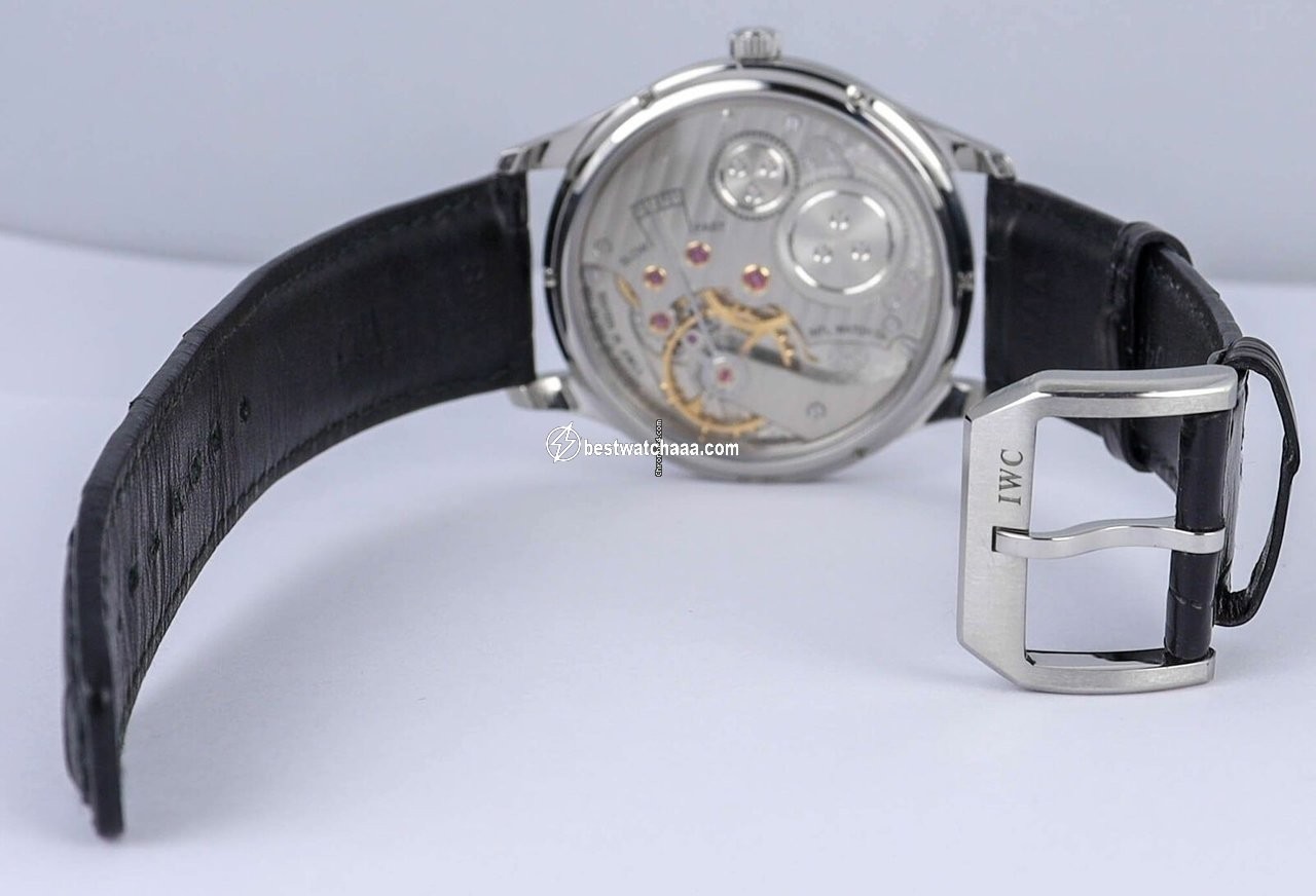 IWC Portuguese Hand-Wound Mens watch Unisex Manual winding Steel IW545407 - gallery