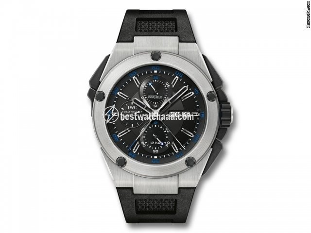 IWC Ingenieur Double Chronograph Titanium Mens watch Unisex Automatic Titanium IW376501