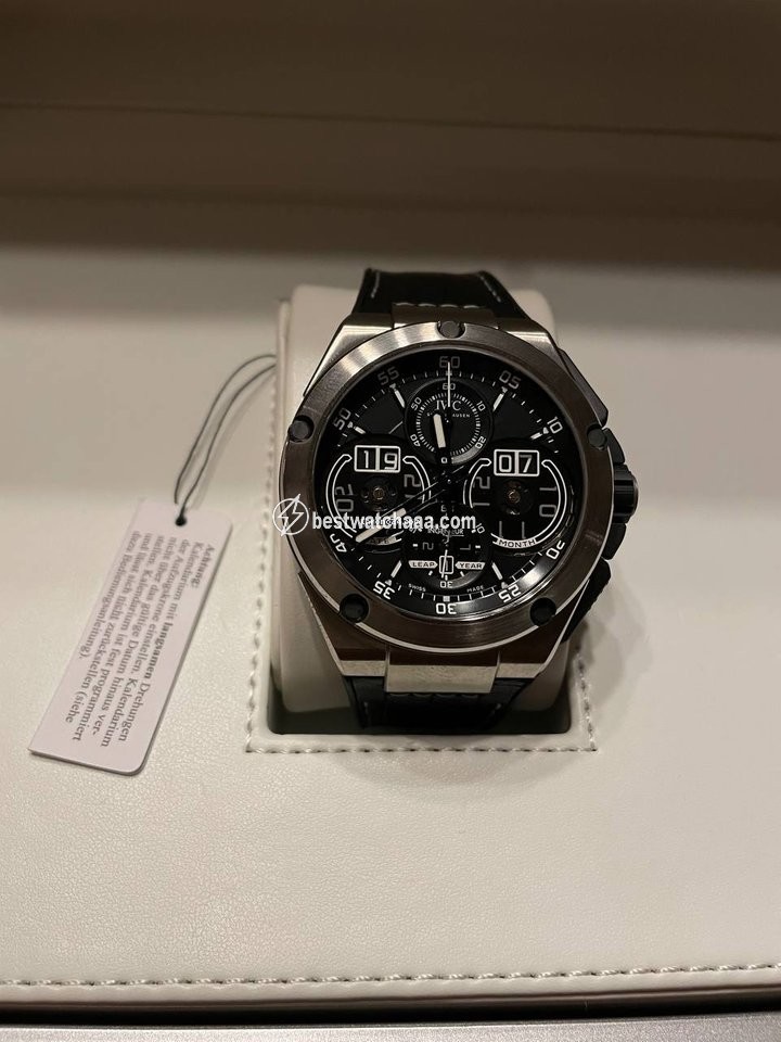 IWC Ingenieur Perpetual Calendar Digital Date-Month Mens watch Unisex Automatic Titanium IW379201