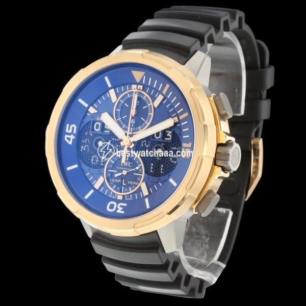 IWC Aquatimer Perpetual Calendar Digital Date-Month Mens watch Unisex Automatic Rose gold IW379402 - gallery