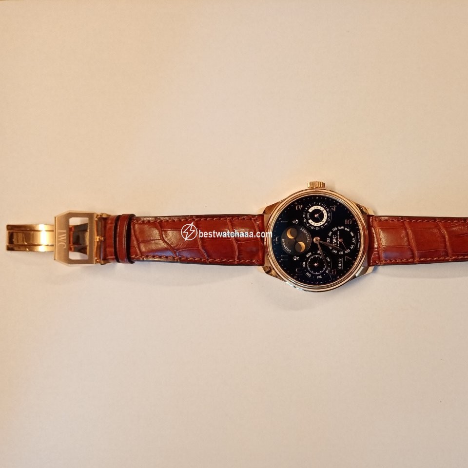 IWC Portuguese Perpetual Calendar Mens watch Unisex Automatic Rose gold IW502101 - gallery