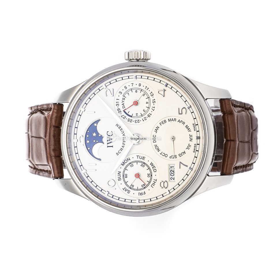 IWC Portuguese Perpetual Calendar Mens watch Unisex Automatic Steel IW5023-08 - gallery