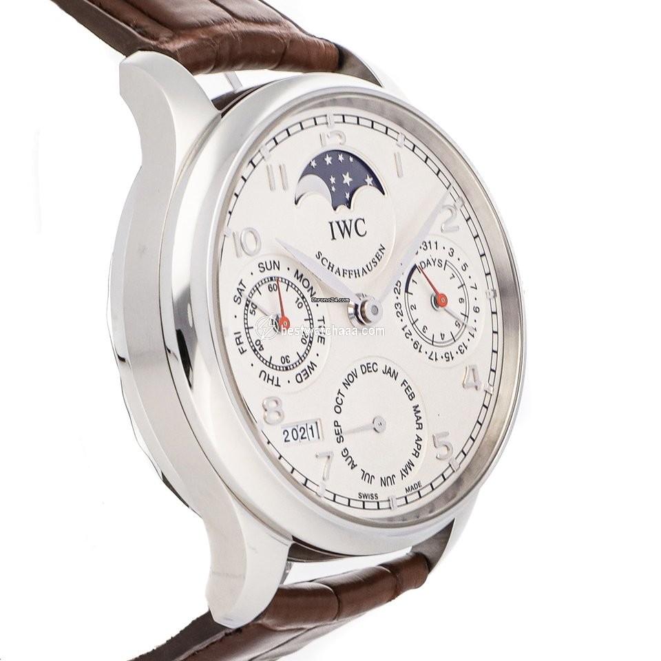 IWC Portuguese Perpetual Calendar Mens watch Unisex Automatic Steel IW5023-08 - gallery