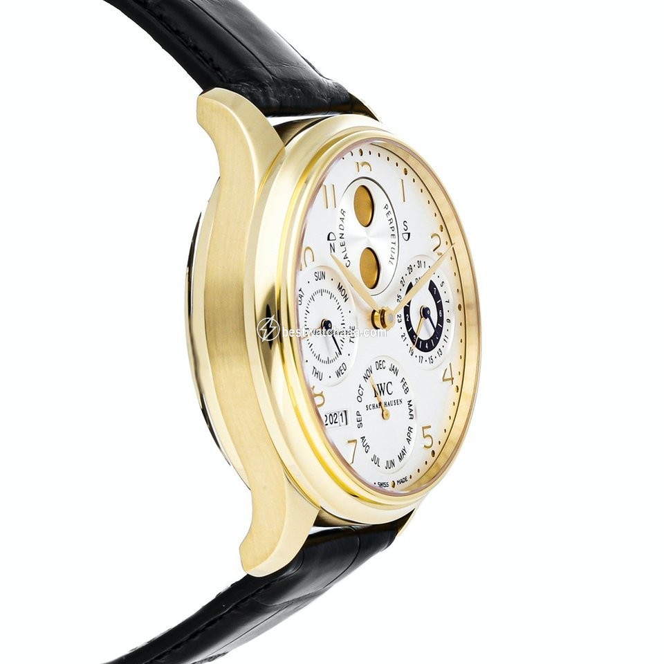 IWC Portuguese Perpetual Calendar Mens watch Unisex Automatic Yellow gold IW5021-07 - gallery