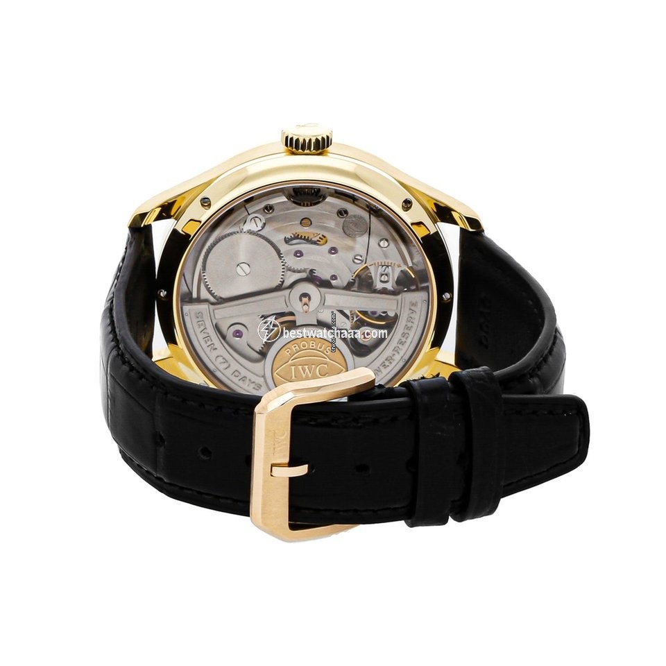 IWC Portuguese Perpetual Calendar Mens watch Unisex Automatic Yellow gold IW5021-07 - gallery