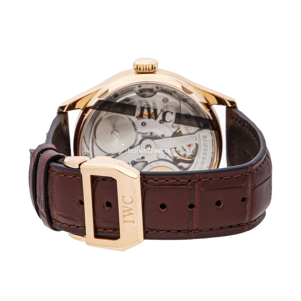 IWC Portuguese Perpetual Calendar Mens watch Unisex Automatic Rose gold IW5022-13 - gallery
