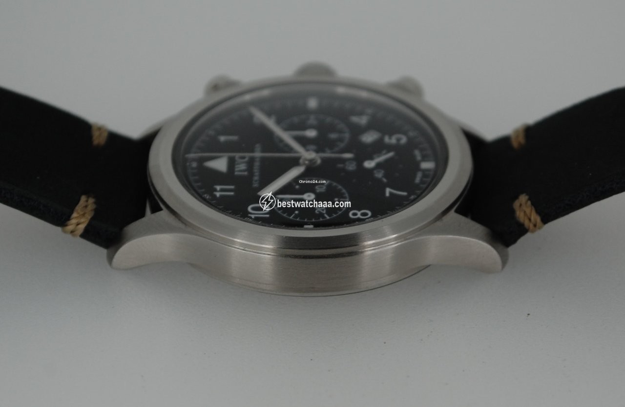 IWC Pilot Chronograph Mens watch Unisex Quartz Steel IW3740 - gallery