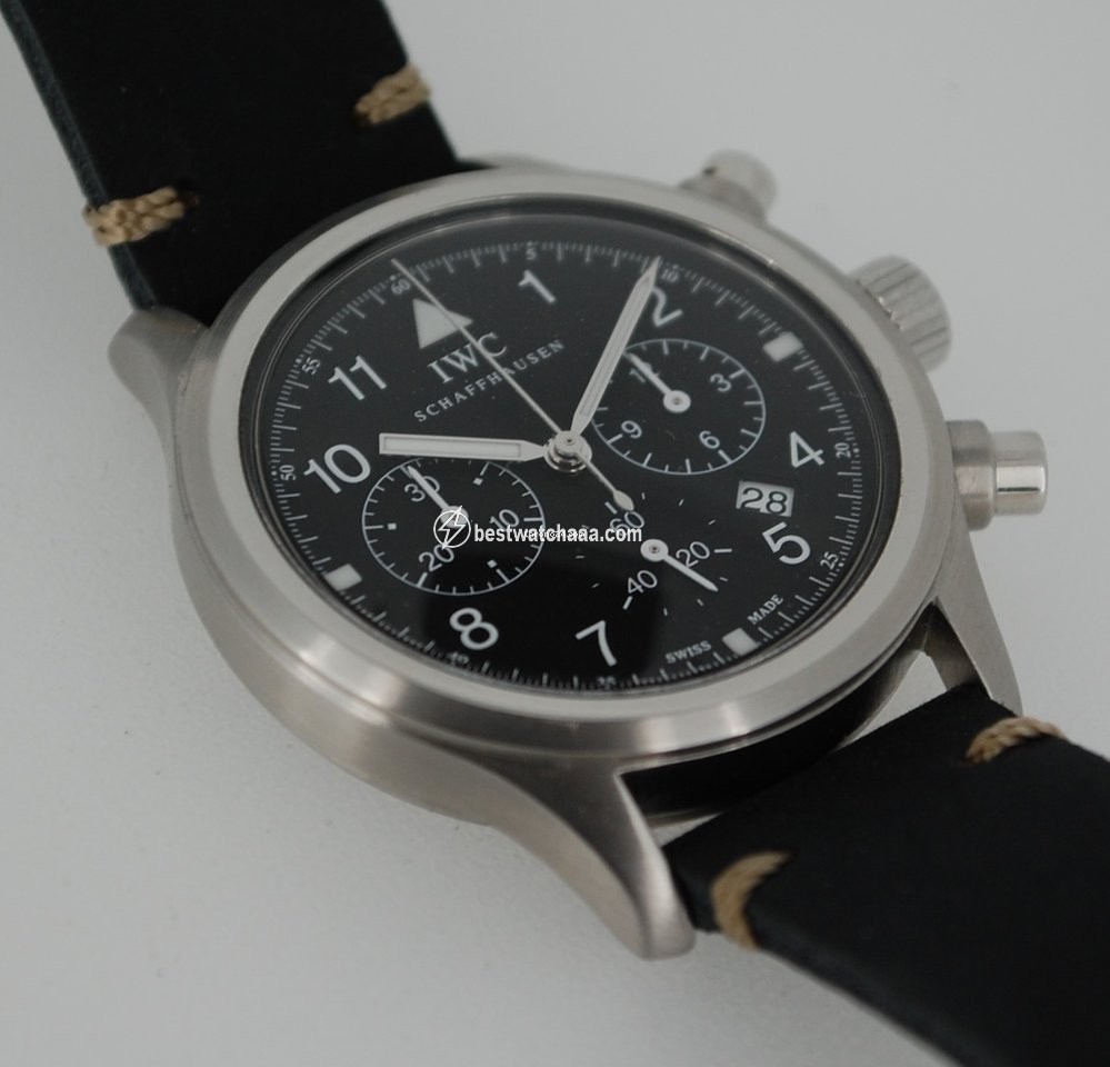 IWC Pilot Chronograph Mens watch Unisex Quartz Steel IW3740 - gallery