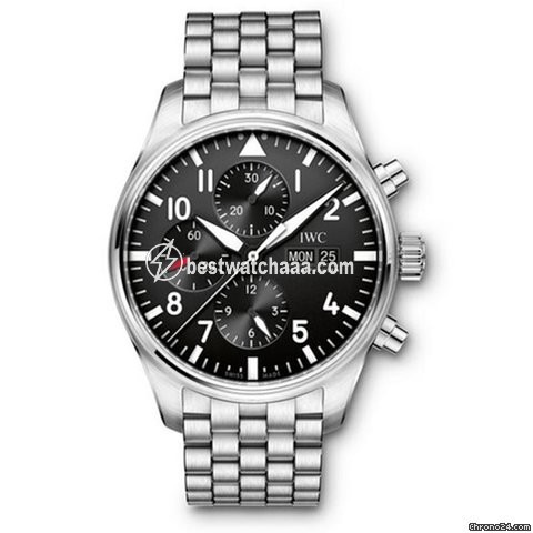 IWC Pilot Chronograph Mens watch Unisex Automatic Steel IW377710