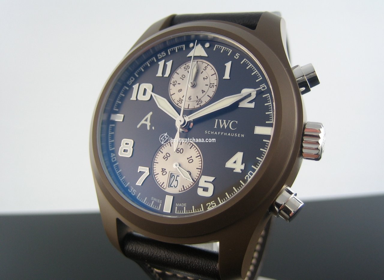IWC Pilot Chronograph Mens watch Unisex Automatic Ceramic IW388005