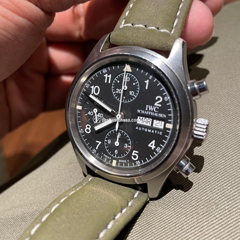 IWC Pilot Chronograph Mens watch Unisex Automatic Steel IW3706