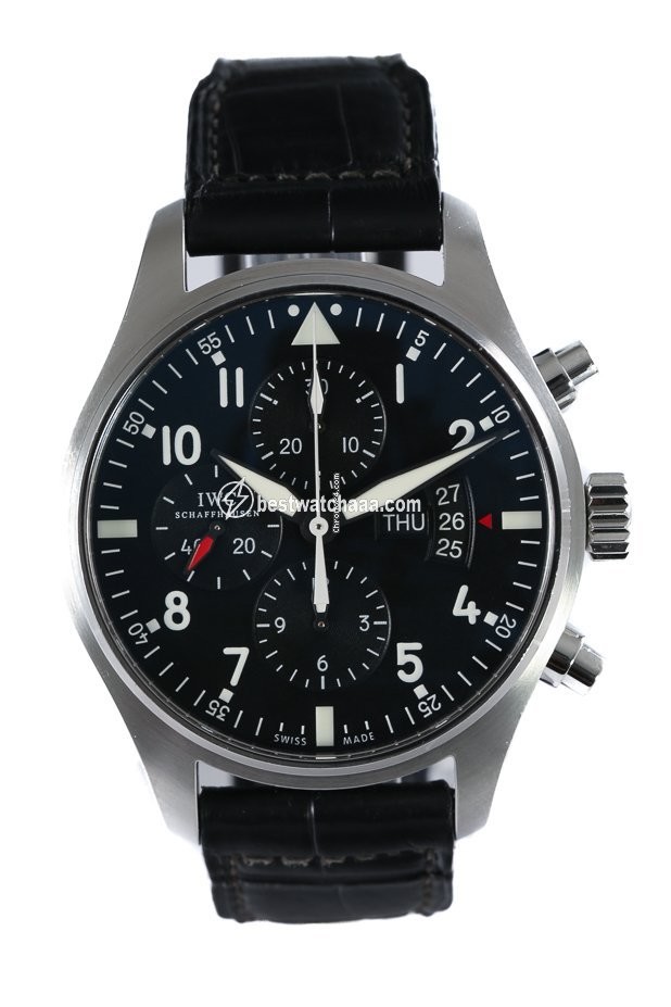 IWC Pilot Chronograph Mens watch Unisex Automatic Steel IW3777-01
