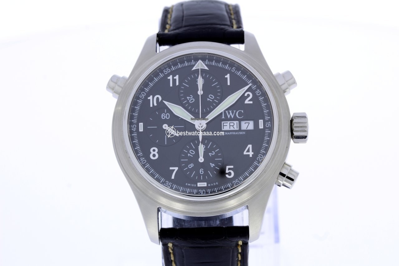 IWC Pilot Double Chronograph Automatic Steel IW371333