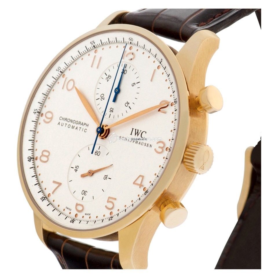 IWC Portuguese Chronograph Mens watch Unisex Automatic Rose gold IW371480 - gallery