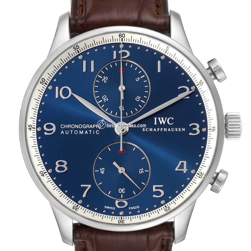 IWC Portuguese Chronograph Mens watch Unisex Automatic Steel IW371432 - gallery