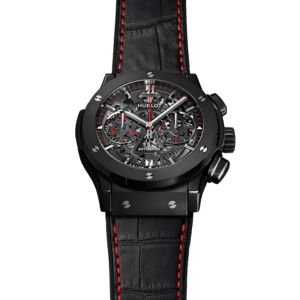 Hublot Classic Fusion Men Automatic Black Alligator Watch 525.CM.0173.LR.AUM20 - gallery