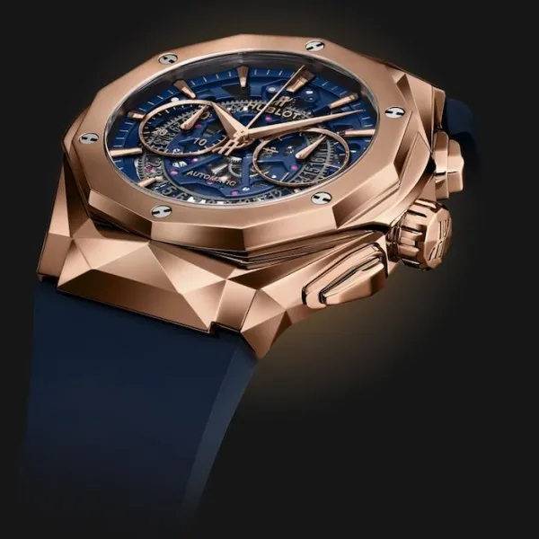 Hublot Classic Fusion Men Automatic Blue Rubber Watch 525.OX.5180.RX.ORL21 - view 4