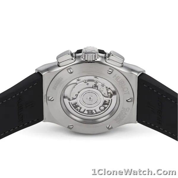 Hublot Classic Fusion Men Automatic Grey Alligator Watch 521.NX.7071.LR