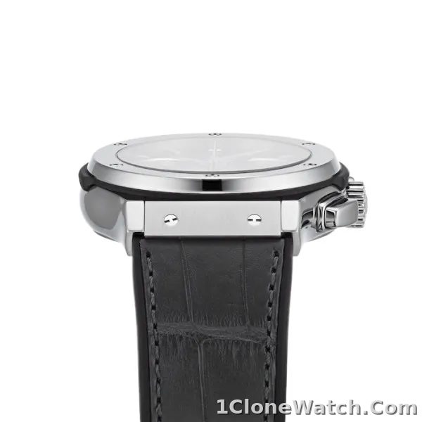 Hublot Classic Fusion Men Automatic Grey Alligator Watch 521.NX.7071.LR