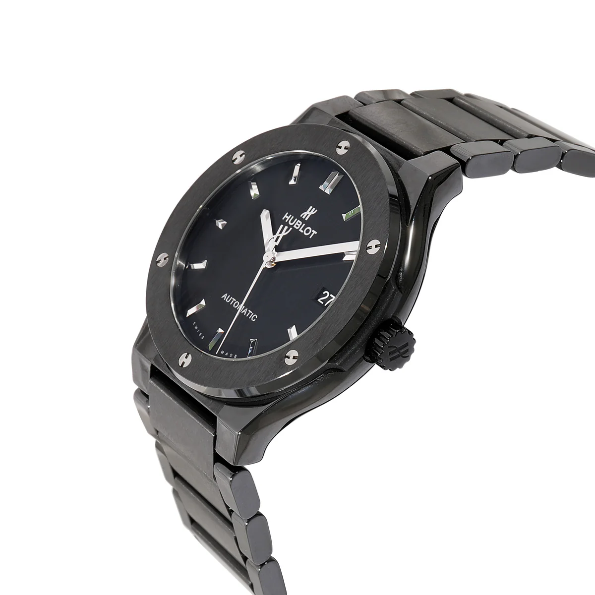 Hublot Classic Fusion Men Automatic Black Ceramic Watch 510.CM.1170.CM - gallery