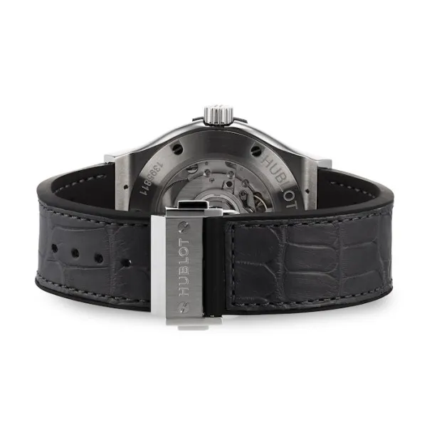 Hublot Classic Fusion Men Automatic Grey Alligator Watch 542.NX.7071.LR - gallery