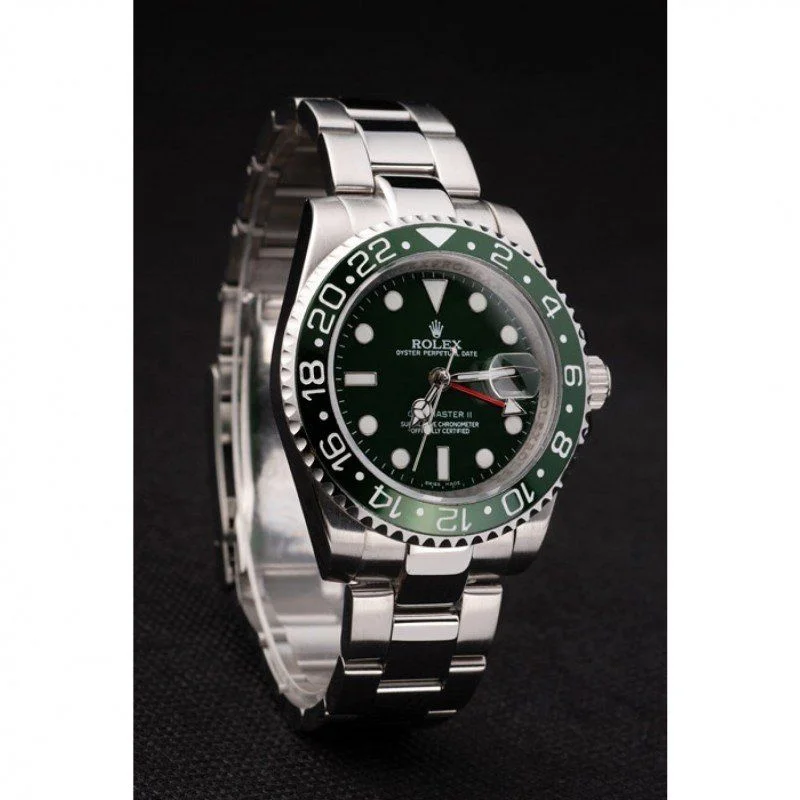 Superclone Rolex GMT-Master II 41mm Green Dial SRL48 - gallery