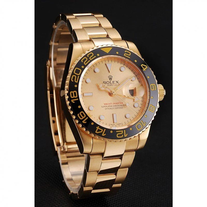 Superclone Rolex GMT-Master II 41mm Gold Dial 1453749 - gallery