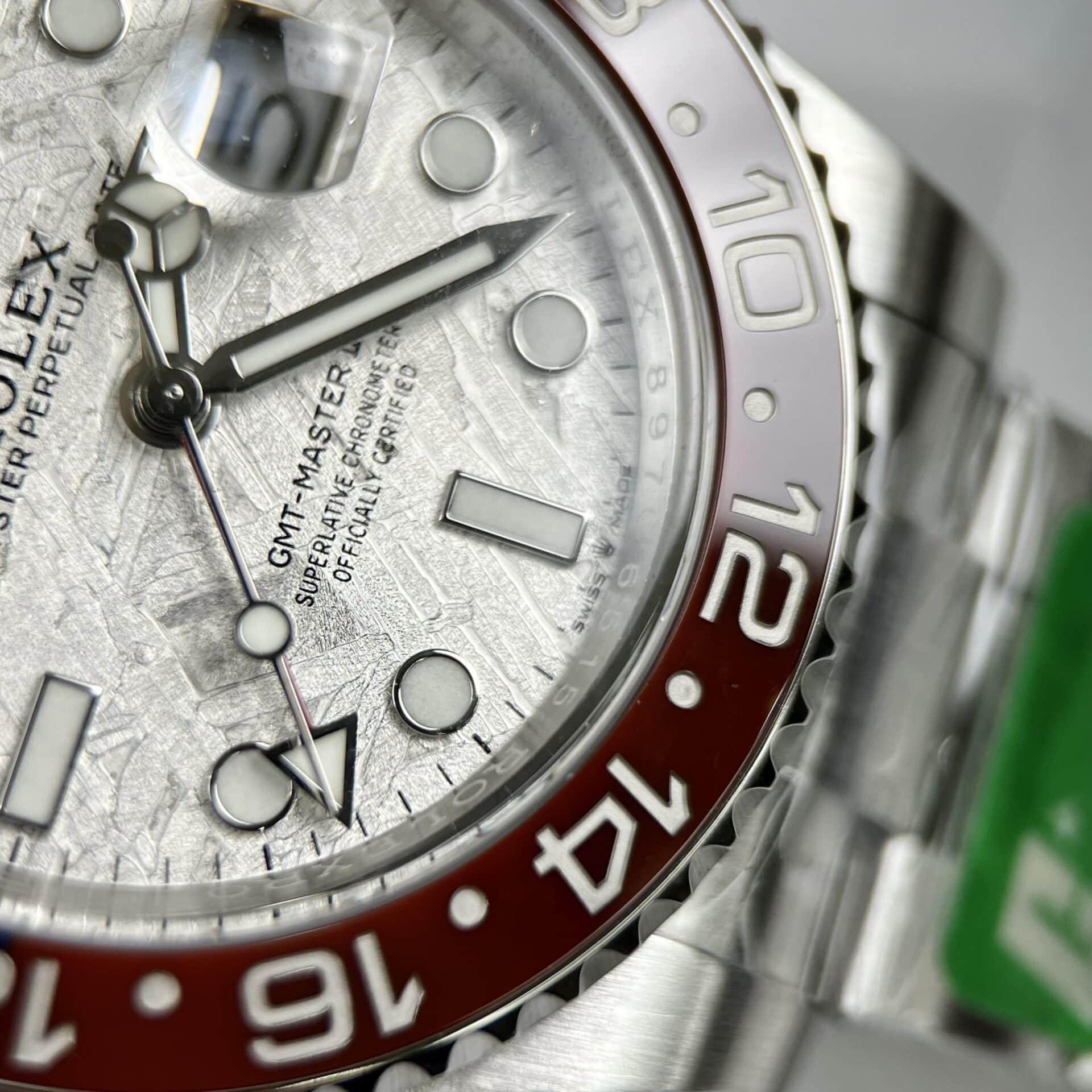 Superclone Rolex GMT-Master II Meteorite Dial 126719BLRO  Superman  Oyster - gallery