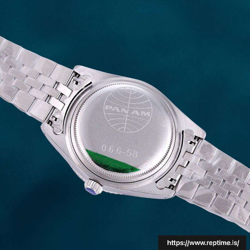 Rolex GMT-Master 40mm Men’s 6542 Silver-tone Automatic Swiss Replica Watch - gallery