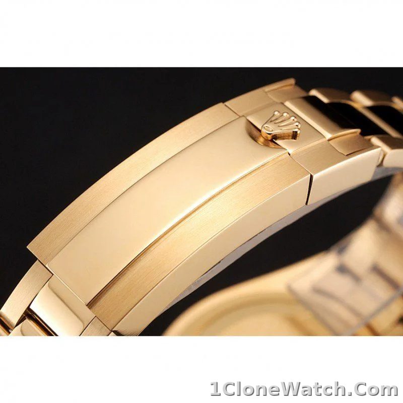 Superclone Rolex GMT-Master II 41mm Gold Dial 1453749 - detail