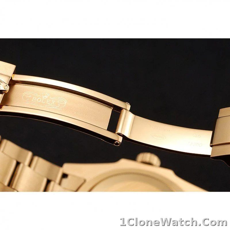 Superclone Rolex GMT-Master II 41mm Gold Dial 1453749 - detail