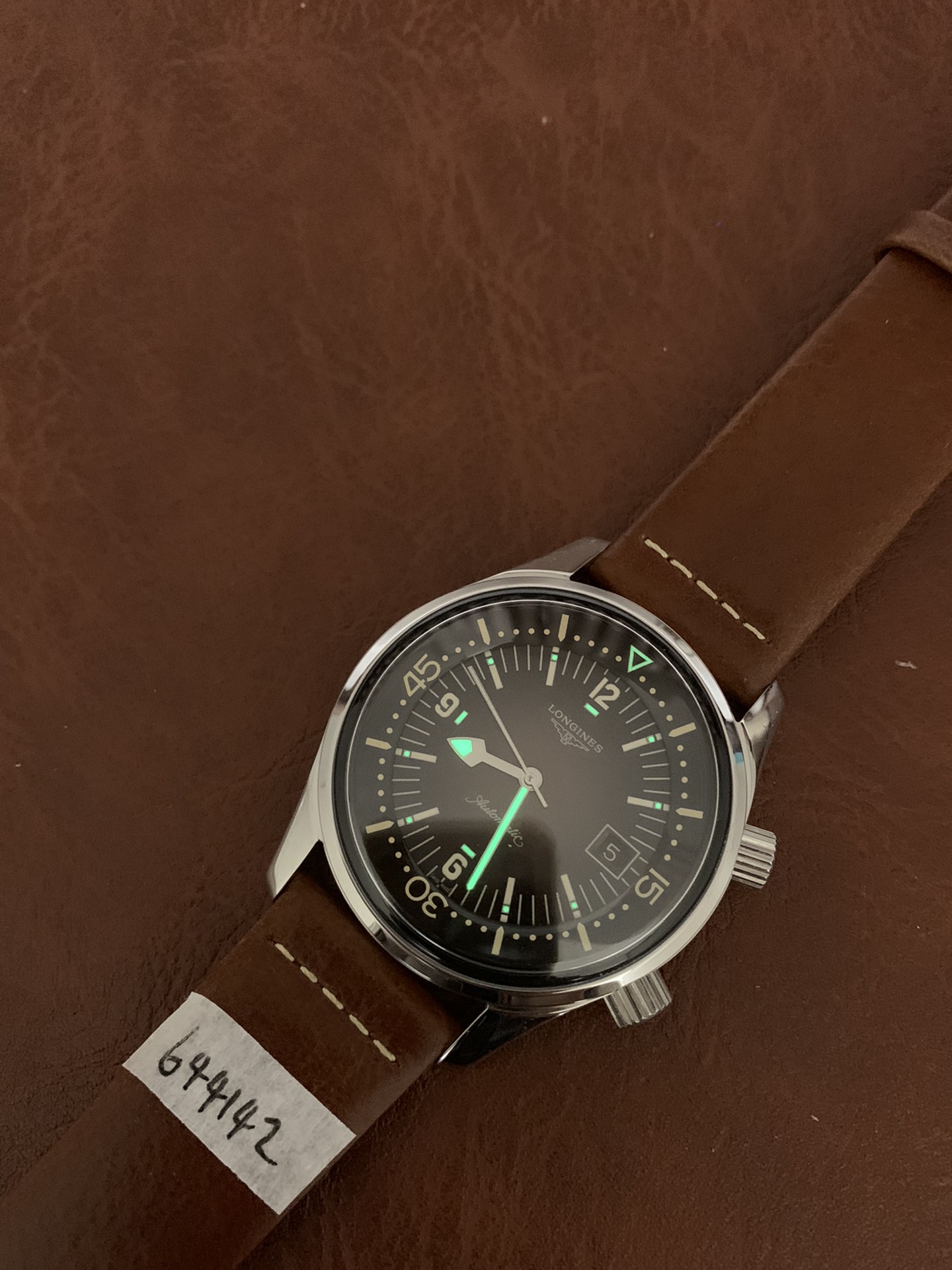 Longines Legend Diver Watch L3.774.4.60.2 - gallery