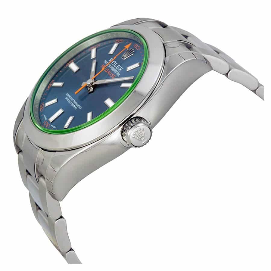 Rolex Milgauss 40mm Blue Dial 116400GV - gallery