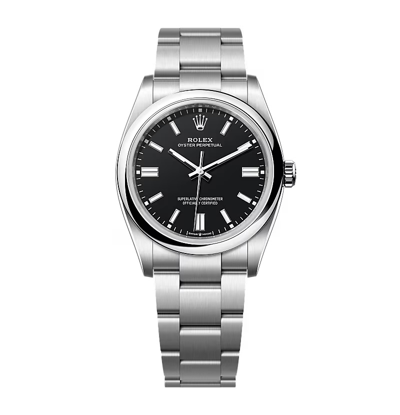 Superclone Rolex Oyster Perpetual 277200 Black Dial - gallery