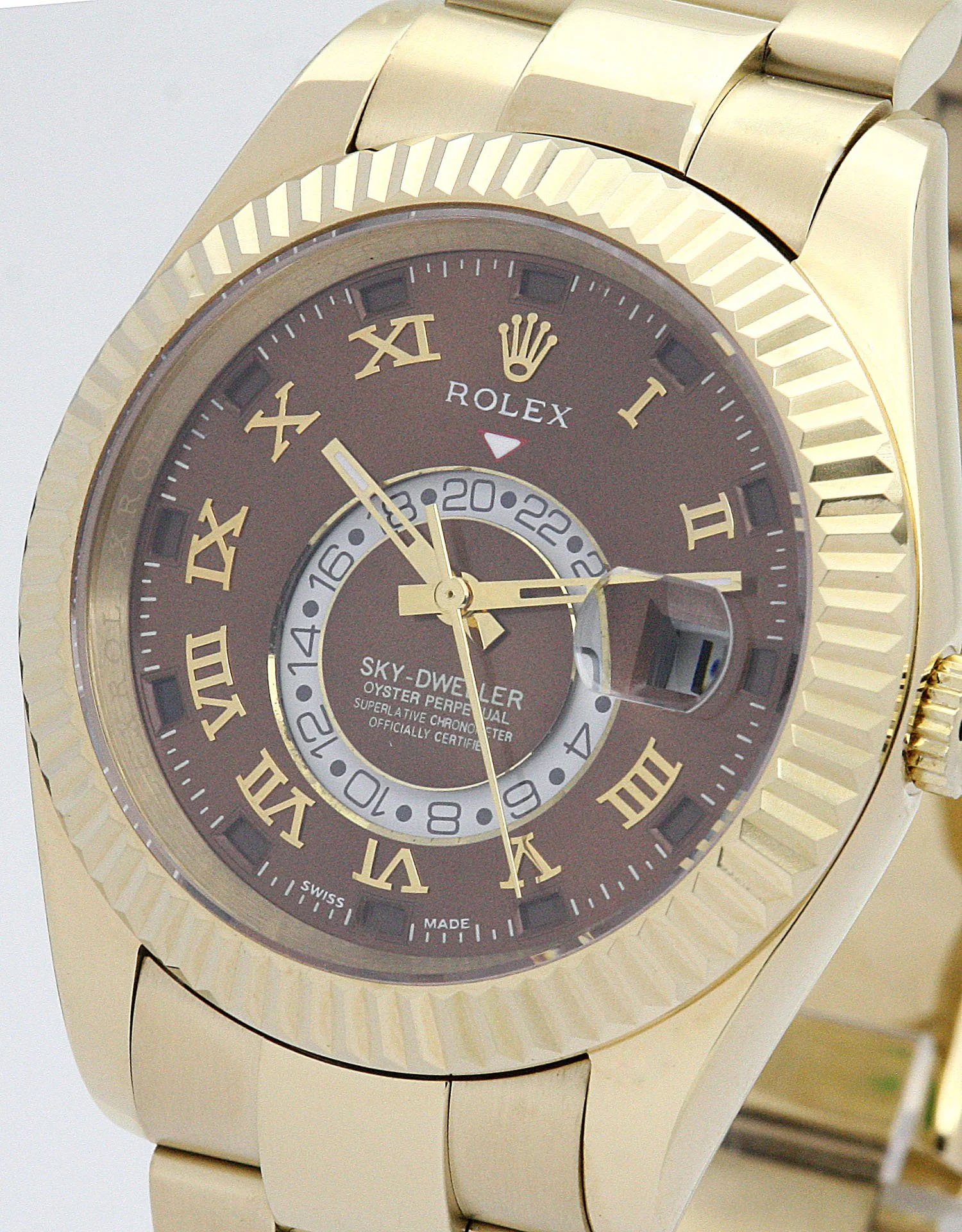 Rolex Sky-Dweller 42mm Brown Dial 326938 - gallery