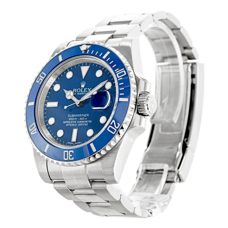 Rolex Submariner 40mm Blue Dial 116619LB  Smurf - gallery
