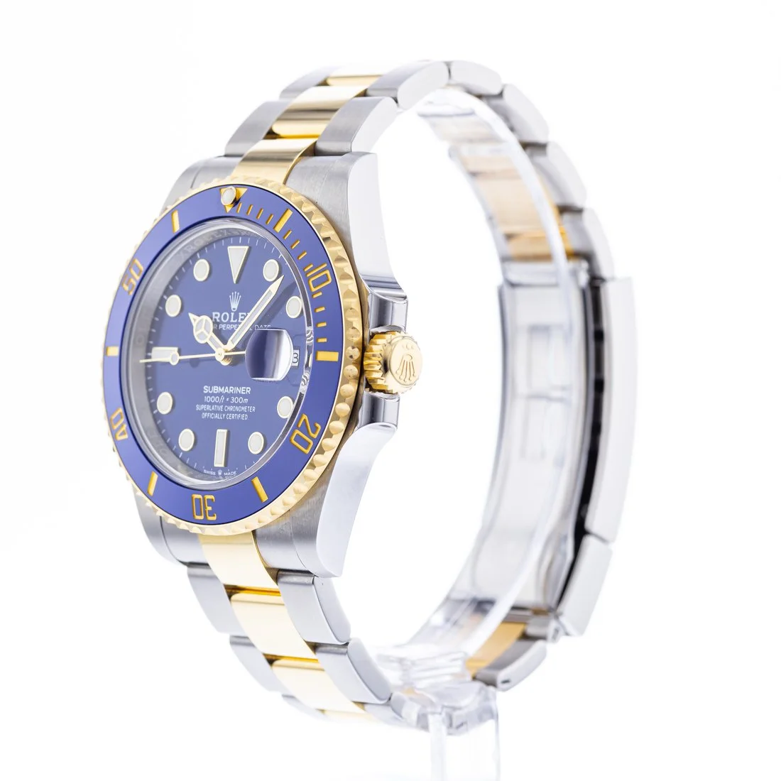 Superclone Rolex Submariner 41mm Blue Dial 126613LB Bluesy - gallery