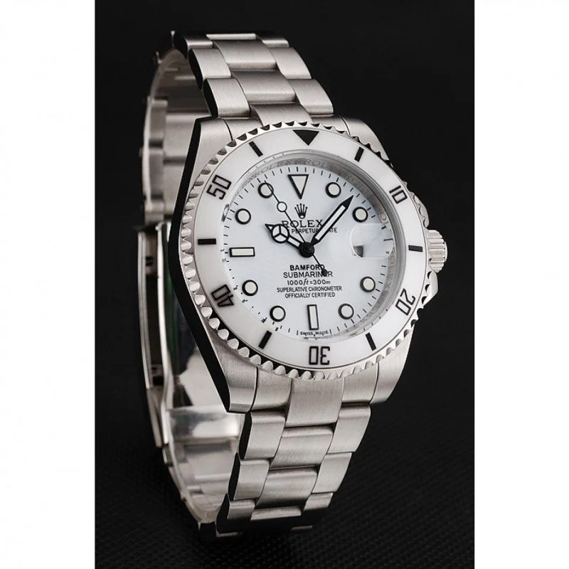 Rolex Submariner 40mm White Dial 1453863 - gallery