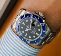 Superclone Rolex Submariner  Cookie Monster  41mm Black Dial 126619LB - view 11