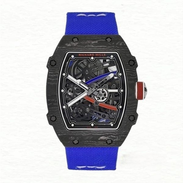 Richard Mille Super Clone RM 67-02 Transparent Dial Men’s Strap Watch