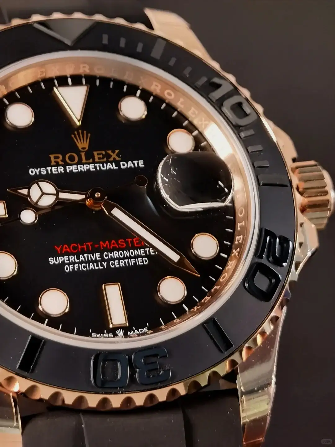 Rolex Yacht-Master 40 Oyster 40 mm Everose gold 126655 - gallery