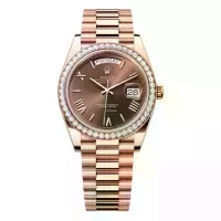 Superclone Rolex Day-Date 40 mm Chocolate Dial 228345RBR - view 1