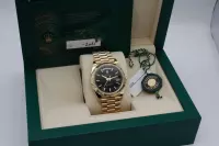 Superclone Rolex Day-Date 40 mm Black Dial 228238 - view 11