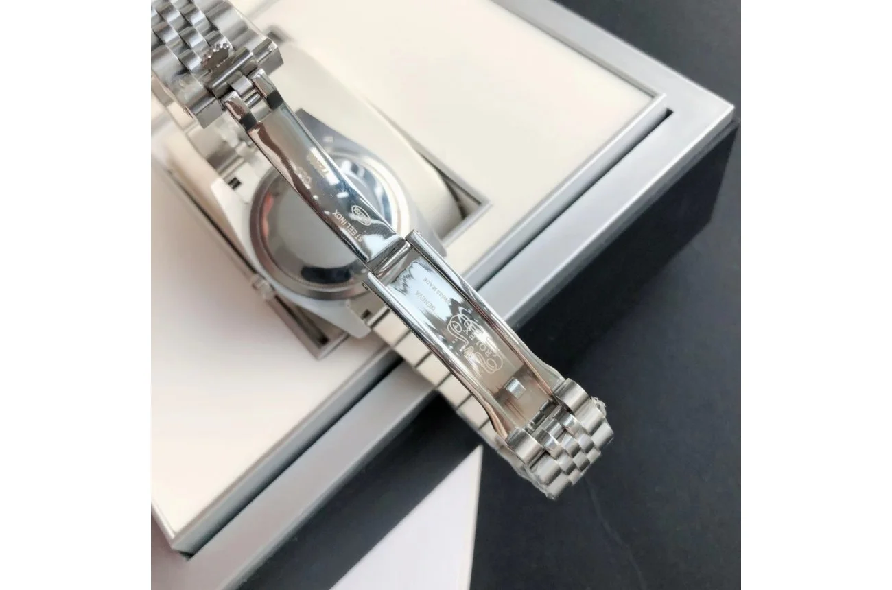 Couple Watches Rolex Datejust 36/28mm SS/SS Jub White/Dial - gallery