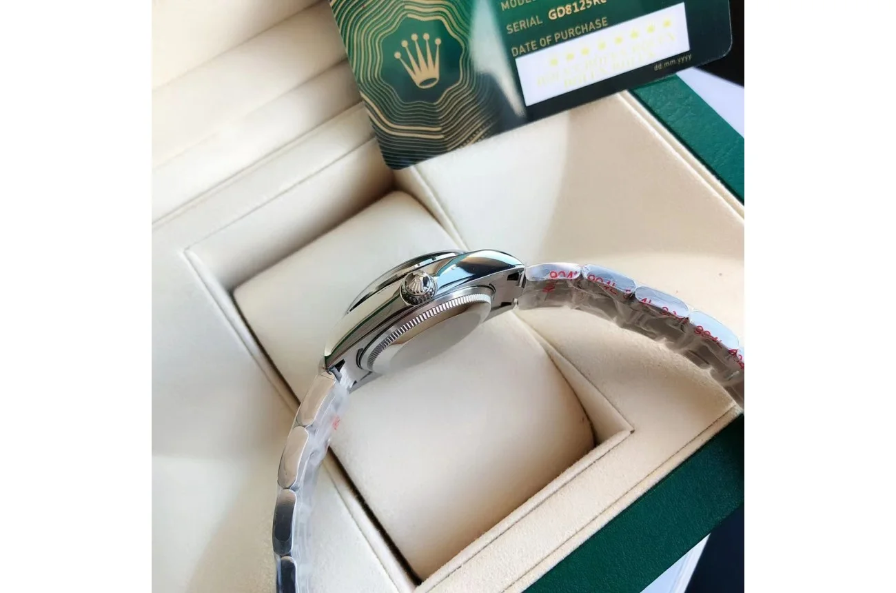 Couple Watches Rolex Oyster Perpetual 31/41mm SS/SS Green/Stk - gallery