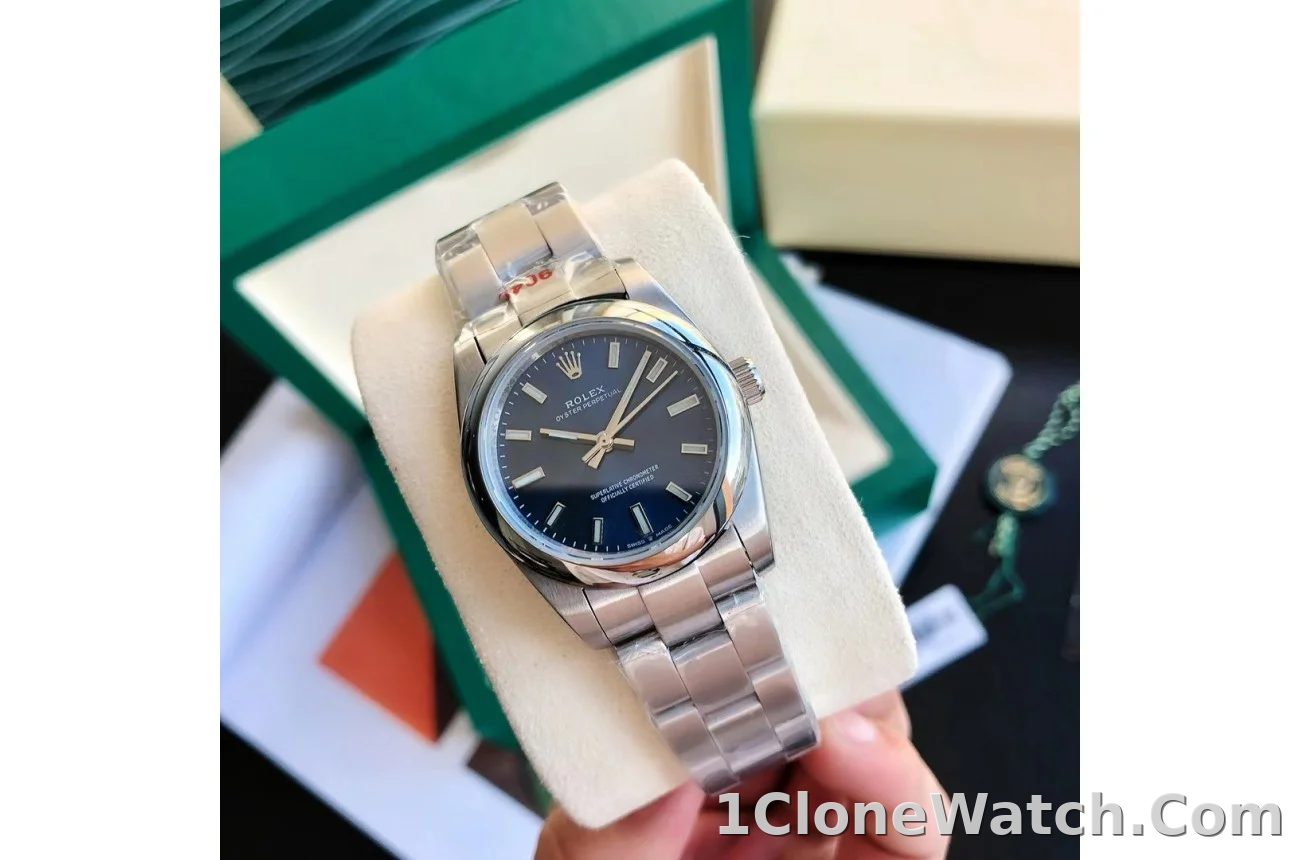 Couple Watches Rolex Oyster Perpetual 31/41mm SS/SS Blue/Stk
